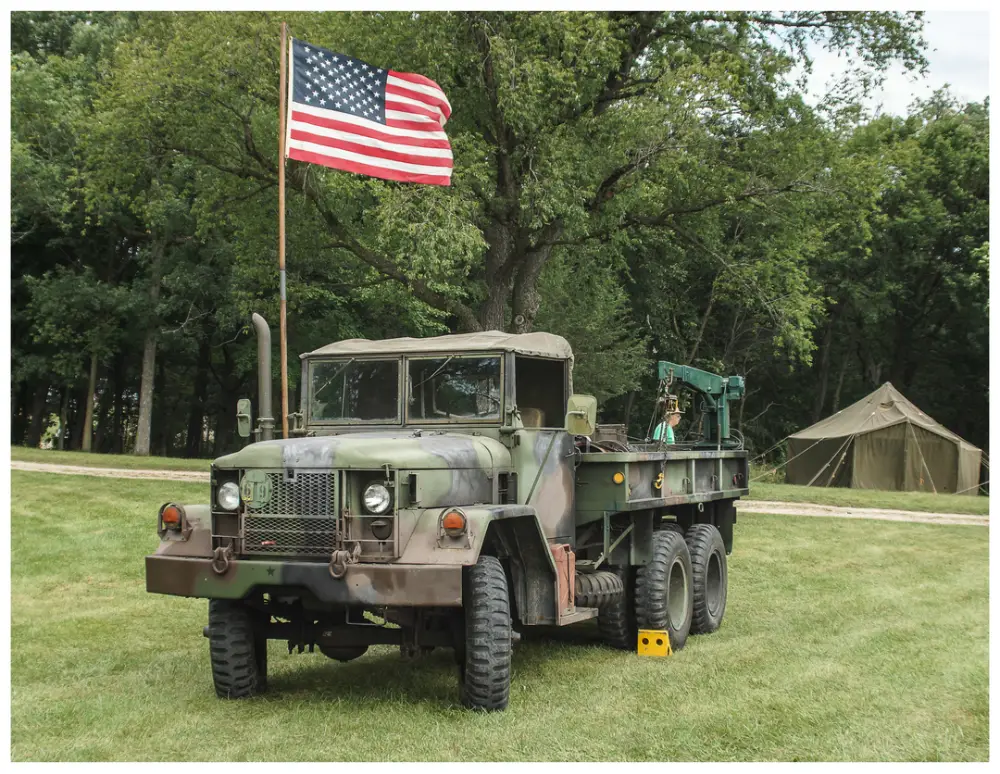 Rock River thresheree Old Military Truck Rock River thresheree Old Military Truck