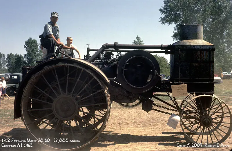 Rock River Thresheree Large Tractor With Big Wheels Rock River Thresheree Large Tractor With Big Wheels